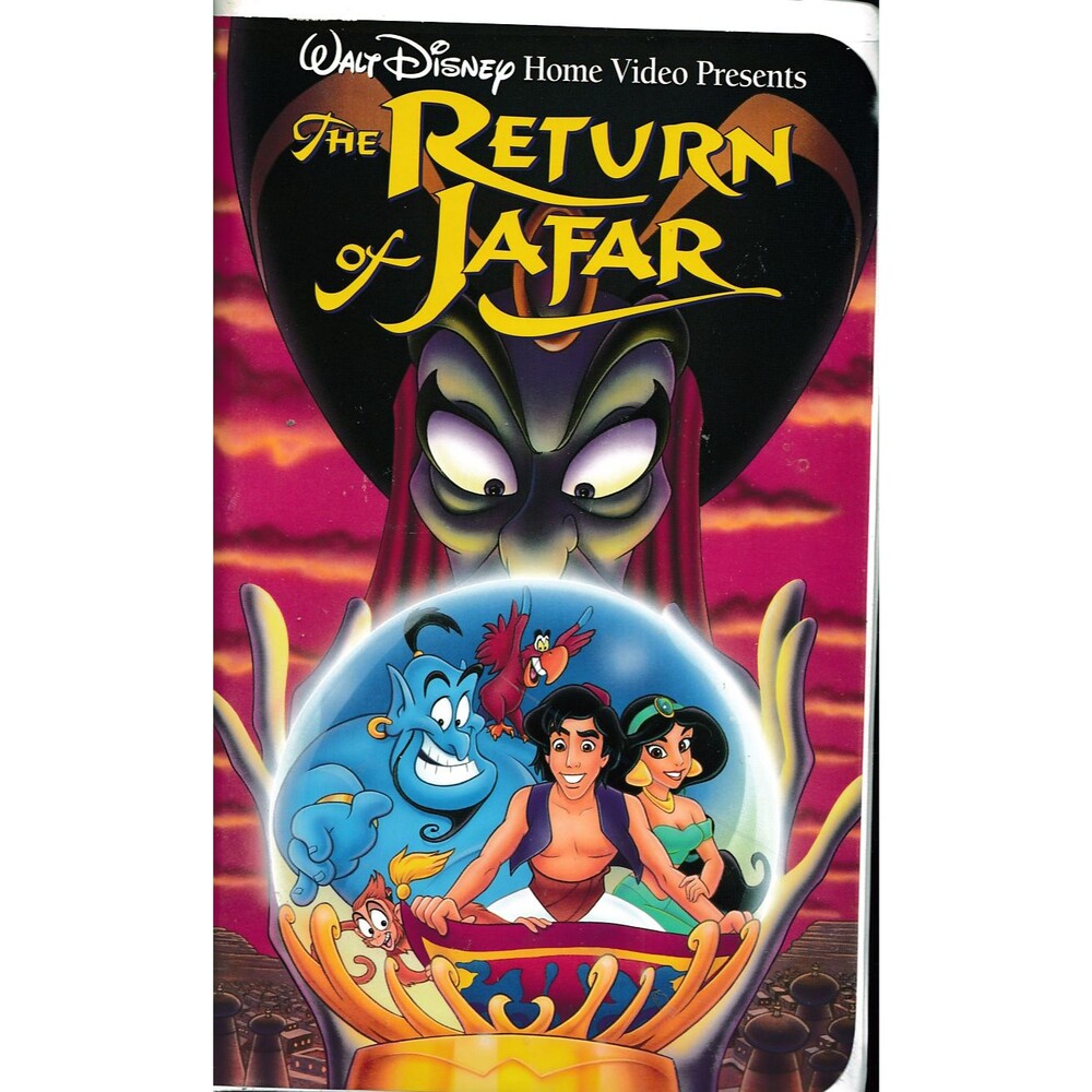 The Return of Jafar (1994) Disney VHS Aladdin Sequel Rare NTSC Vintage Tape